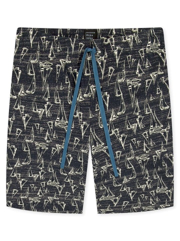 Schiesser Pyjamashorts Mix & Relax Bermuda in navy