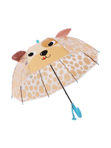 Yuhu Kinder Regenschirm Hund Transparent Automatik ab 3 Jahren in Mehrfarbig