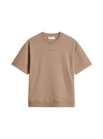 Marc O'Polo DENIM T-Shirt boxy in Chocolate Brown