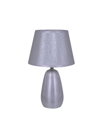 näve Tischleuchte "SIMLY CERAMICS" in silber - (L)10 cm x (B)10 cm x (H)37 cm