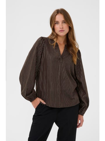 Kaffe Bluse langarm KAluise Regular fit in Black Coffee