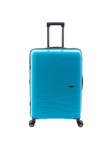 Gladiator 1700 4 Rollen Trolley 68 cm mit Dehnfalte in turquoise