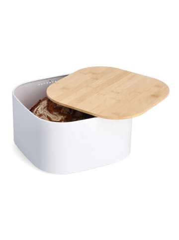 Zeller Present Brotkasten in weiß