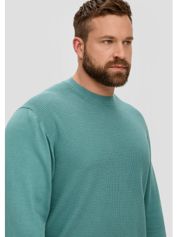 s.Oliver Strickpullover langarm in Petrol