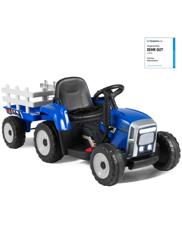 COSTWAY 12V Traktor ab 3 Jahren in Blau