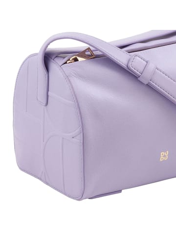 DuDu Up Umhängetasche Leder 19.5 cm lilac-orange