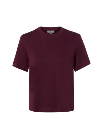 s.Oliver Shirt in aubergine