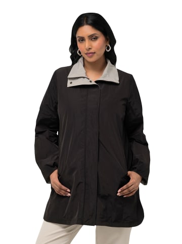Ulla Popken Parka in schwarz