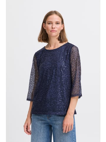 b.young Longsleeve BYSOFFA TSHIRT - 20817241 stylisches Longsleeve in Blau