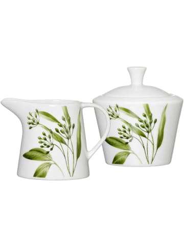 Ritzenhoff & Breker 2er Set Milch- & Zucker-Set Evora weiß-grün in weiß-grün