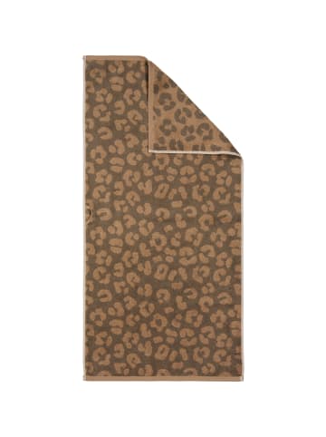 Erwin Müller Frottier, Jacquard Frottier-Set 4-teilig in beige-braun