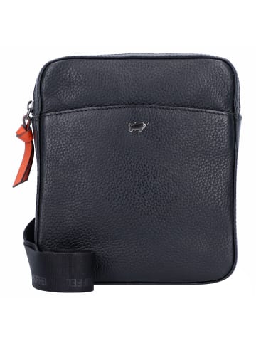 Braun Büffel Novara Umhängetasche Leder 20 cm in schwarz