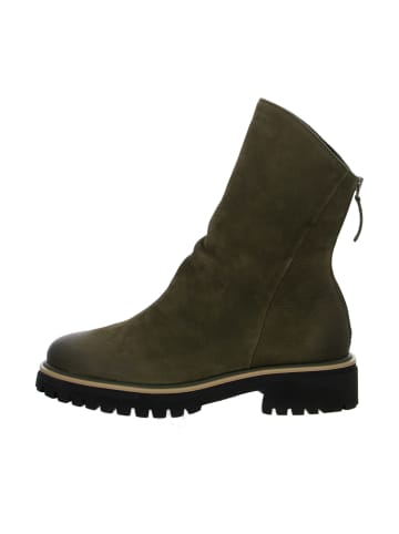 Paul Green Klassische Stiefeletten in Oliv