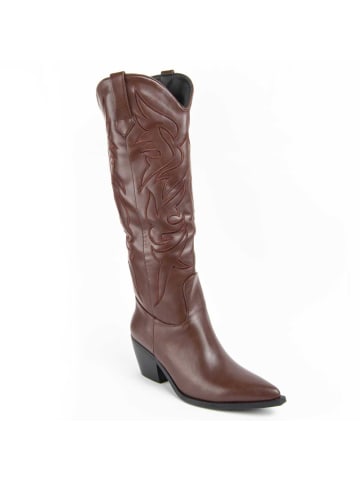 Montevita Damen-Stiefel in Taupe in Braun