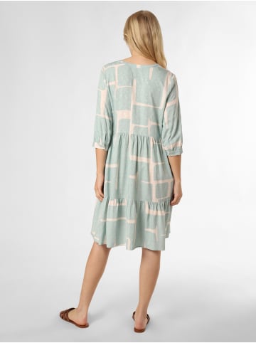 OPUS Kleid Wulari graphic in mint ecru - 0001