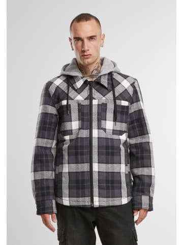 Brandit Winterjacken in black/white/grey