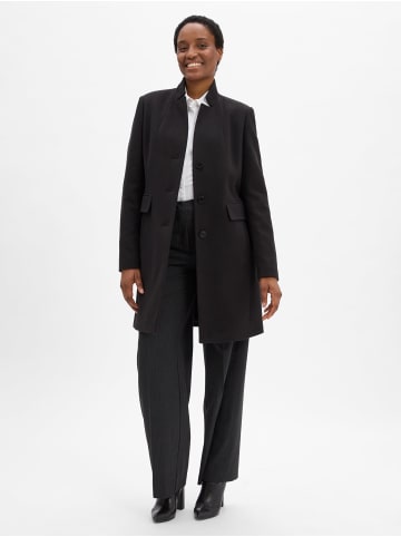 comma Mantel in schwarz