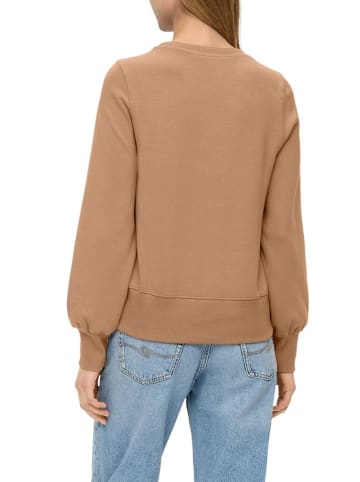 Q/S designed by Sweatshirt in Braun