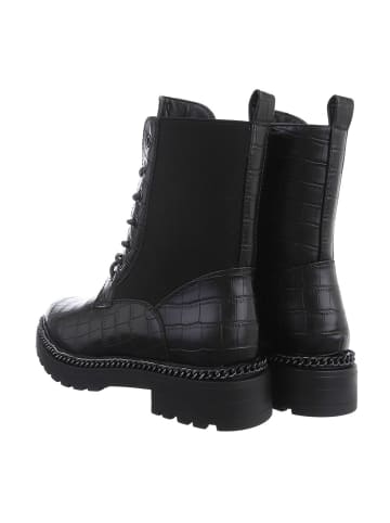 Ital-Design Stiefelette in Schwarz