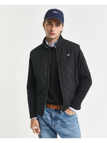 Gant Steppweste in schwarz - 0003