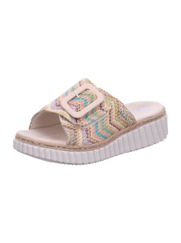 rieker Pantolette in bunt