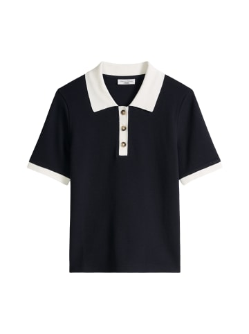 Marc O'Polo DENIM Poloshirt mit Struktur slim in Dark Blue