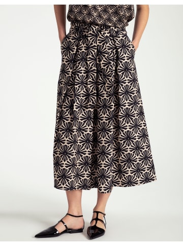 More & More Baumwollrock in round graphical print