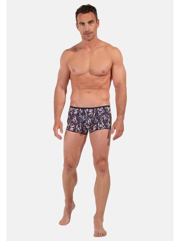 HOM Retro Short / Pant Viscaya in Navy print