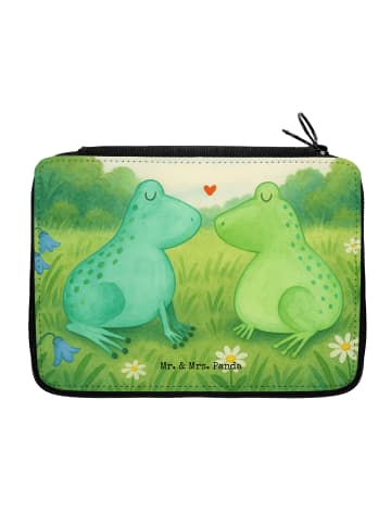 Mr. & Mrs. Panda Federmäppchen Frosch Liebe Design ohne Spruch in Weiß