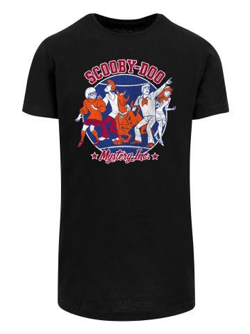 F4NT4STIC Long Cut T-Shirt Scooby Doo Collegiate Circle in schwarz
