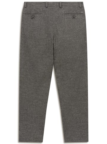 Bugatti Bundfaltenhose in grau braun