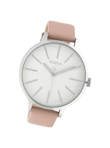 Oozoo Analog-Armbanduhr Oozoo Timepieces rosa groß (ca. 45mm)