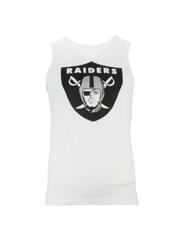 FANATICS Shirt Oakland Raiders Tank in Weiß