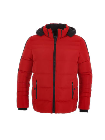 Ital-Design Jacke in Rot und Schwarz