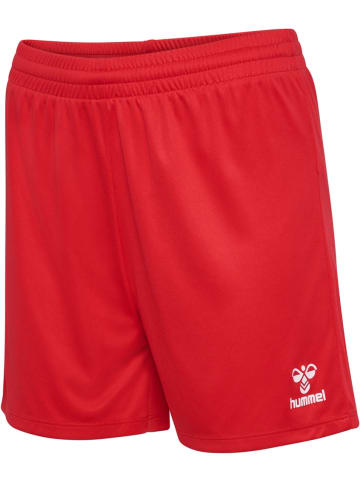 Hummel Short "Hmlessential Shorts Woman" in Rot