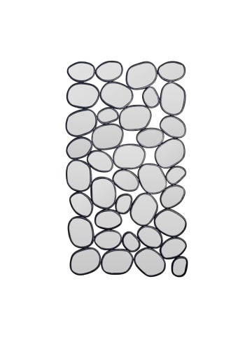 FineBuy Spiegel in Schwarz / Glas / 56x3x99