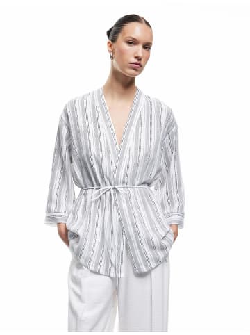 KOTON KIMONOS in Schwarz Gestreift