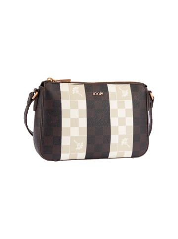Schultertasche 'Piazza Rigato Jasmina in Seal Brown 24,00 x 15,00 x 6,00 cm'