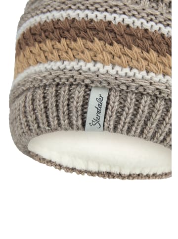 Sterntaler Strickmütze strukturmix in beige
