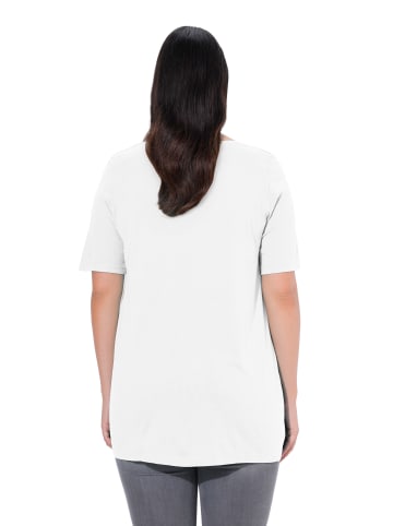 Ulla Popken Shirt in schneeweiß