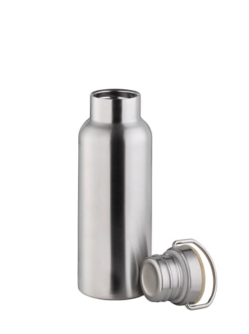 APS Isolierflasche in Silber Ø 7,5 cm, H: 24,5 cm 