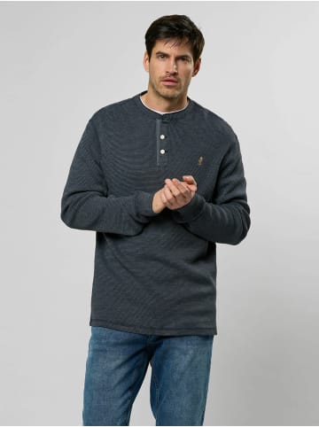 MCS T-Shirt langarm MCColt in Dark Sapphire