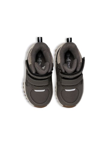 Hummel Klettverschluss Outdoor Boots Storm Tex Draußen Kinder in DARK GULL GRAY