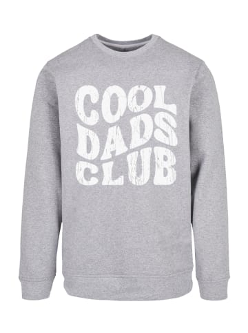 F4NT4STIC Sweatshirt Cool Dads Club Vintage Vatertags Design für Väter in grau meliert