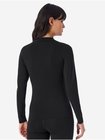 Schiesser Unterziehshirt Invisible Soft in Schwarz