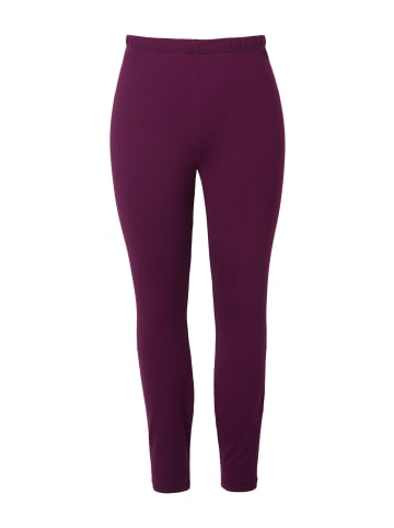 Ulla Popken Hose in traubenrot