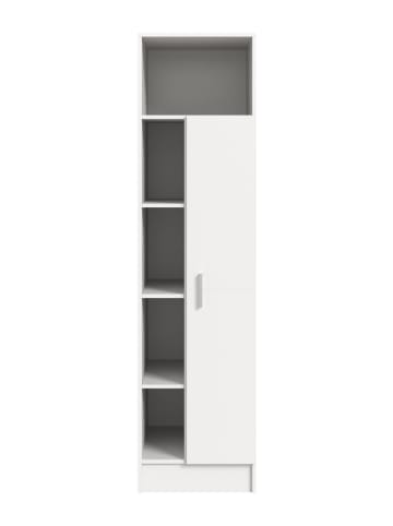ebuy24 Hochschrank Free Weiß 50 x 68 cm