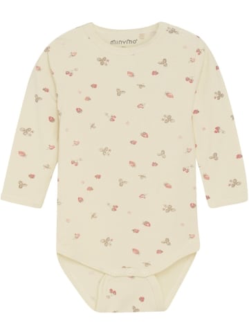 Minymo Kinder Langarmbody "Body LS" in Rosa