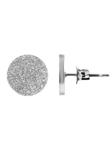 Adeliás Damen Ohrringe – Ohrstecker aus Edelstahl in silber