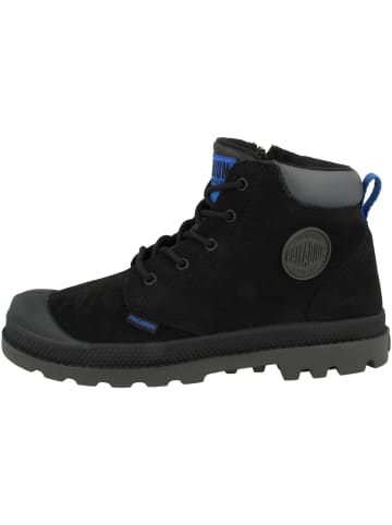 Palladium Schnürboots Pampa Hi Cuff WP OZ in schwarz